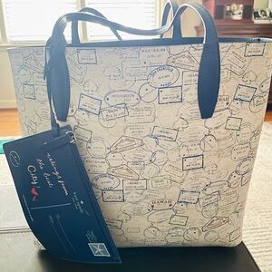 Kate Spade (Reversible) Bon Voyage Tote